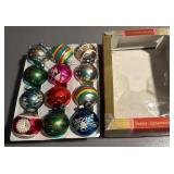 Vintage Christmas bulbs.