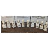 Carved Alabaster Bust Composerï¿½s - Mozart, Bach,