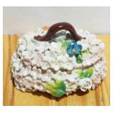 Vintage Elfinware - Mossware Porcelain Trinket