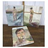 Local artist Rita Williams- paintings on canvass