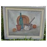 Local artist, Rita williams, Vestal painting -
