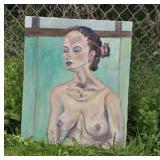 Local artist, Rita williams, Vestal painting -