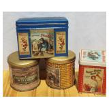 Reproduction Seed Tins