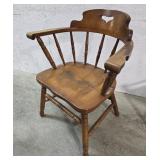 Barrel back chair