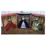 Barbie Dolls- Holiday 2014, 2011, 2000