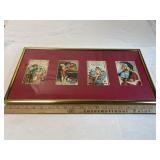 & Vintage Valentine Post Cards (4) Professionally