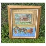 Local artist, Rita williams, Vestal painting -
