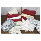 Asortd size tablecloths *1 embroidered, some