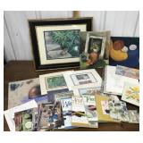 Local Artist Rita Williams sketch book,