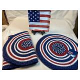 Patriotic table runner 36ï¿½ x 13ï¿½ - New.   15ï¿½