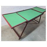 Folding puzzle table  68"27"29"