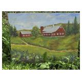 Local artist, Rita williams, Vestal painting -