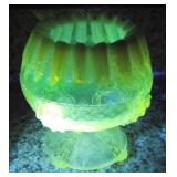 Vintage Northwood  Glass Opalescent UV Reactive