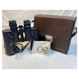 Bushnell Binoculars with carry case. 7 x 35.