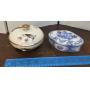 2 pretty covered dishes - Bavaria West Germany
