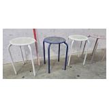 4 Metal Plant Stands