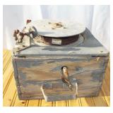 Copper Wire Trolling Box. Trout Fishing Victrola