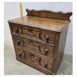 3 Drawer Dresser Tear Drop Pulls 30"17"28"