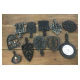 Lot of 11 trivets