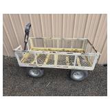 Drop side garden wagon 48"24"26"