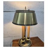 Brass candle stick light