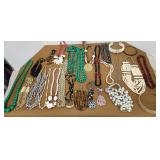 Costume jewelry necklaces