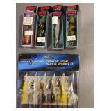 New / old in package fishing lures