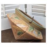 Roseville Pottery Futura Hanging Basket Planter -