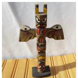 Vintage Japan Wooden Totem Pole