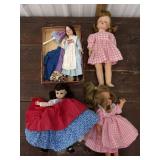 4 dolls - 1 Mary Poppins with accessories