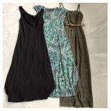 3 dresses size 10, 4, s