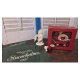 Dept 56 Snowbabies - bell, wagon, ice skates, 2