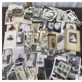 Box of old family photos