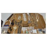 Necklaces earrings etc