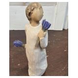 Willow tree figure lavender Grace