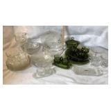 Bowls, plates, snack sets, creamer & sugar, etc.