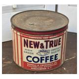 Binghamton New & true coffee tin