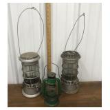 3 Old Lanterns *fresh Barn Find