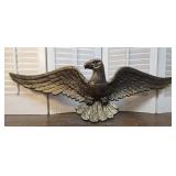 Vintage Large brass eagle - great patina