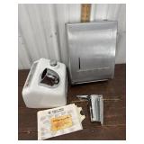 Scoot paper towel holder, World Dryer and Lathum
