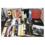 Record albums- Sting, Elvis, Men at Work,