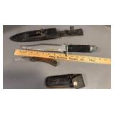 Survival Knife & Jacket Knife /cases