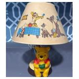 Winnie the Pooh lamp with shade great working
