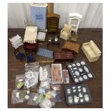 Doll house furniture and miniatures