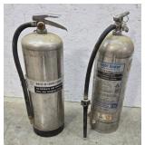 2 Water Fire Extinguishers