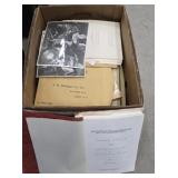 Large FULL box mostly ithaca/Danby ephemera