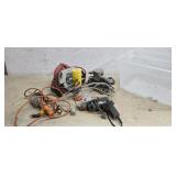 Circular saw, Sander, drill