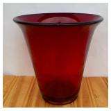 Vintage Ruby Amberina Vase