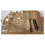 Earrings  necklaces bracelets etc costume jewelry