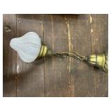 Entry pendant light fixture
